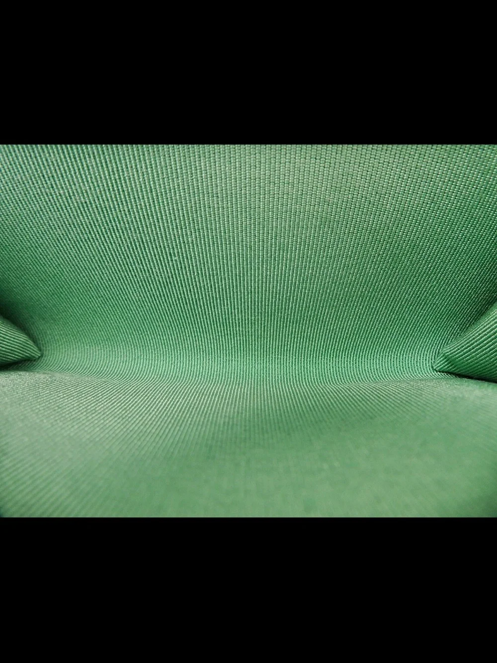 CHANEL Green Quilted Leather Chain Wallet